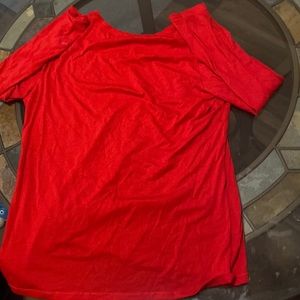Red long sleeve